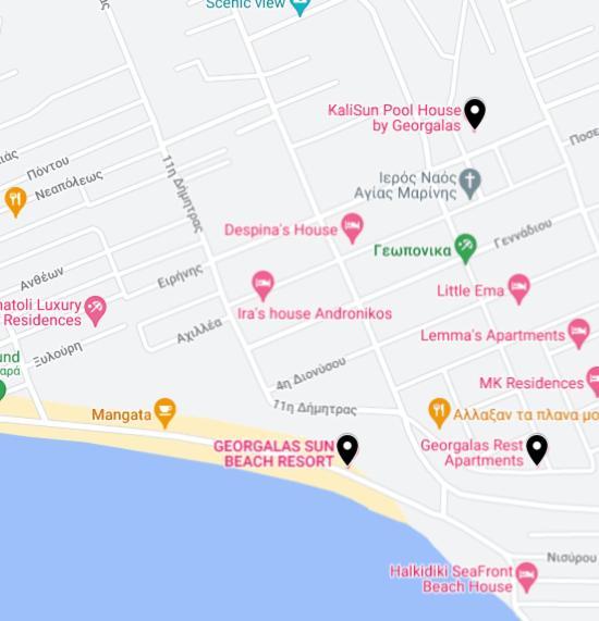 卡利逊住宿加早餐旅馆 Nea Kallikrateia 外观 照片